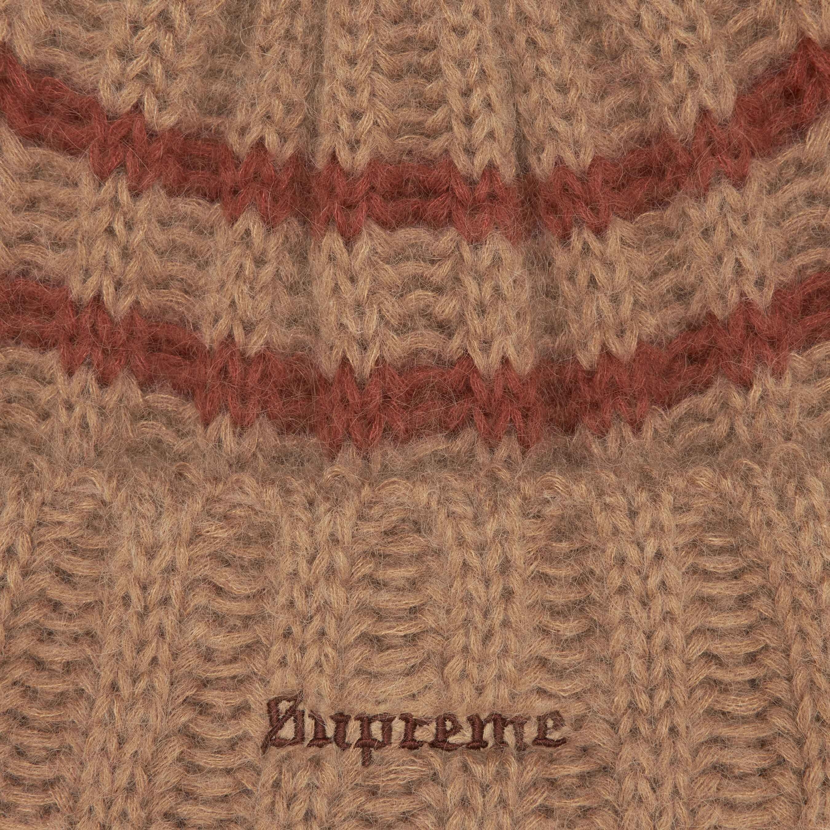 Brushed Stripe Beanie view 7